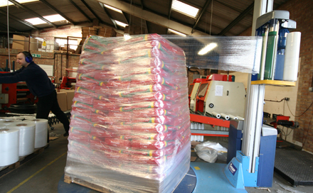 clear film machine wrap pallet wrap